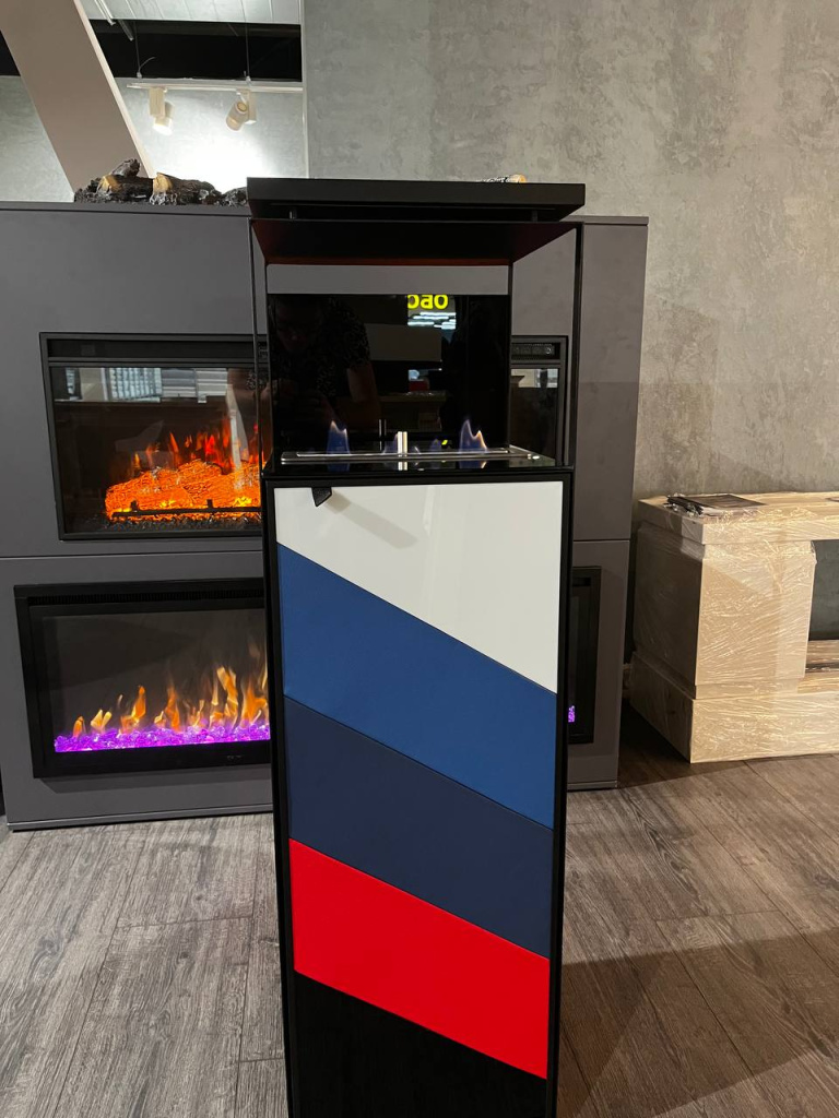 Вертикальный биокамин Firezo M Performance