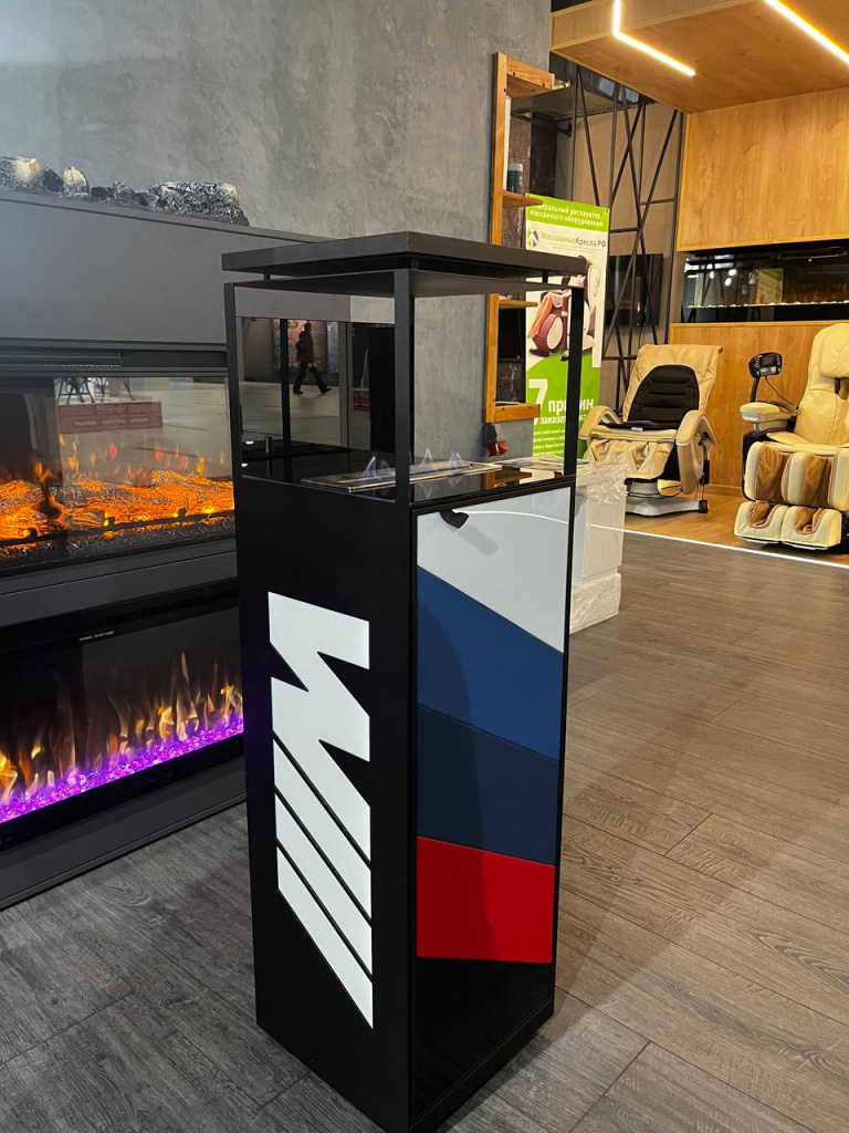 Вертикальный биокамин Firezo M Performance