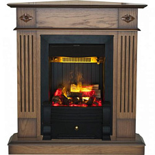 RealFlame Brighton Corner очаг 3D Volcano орех угловой