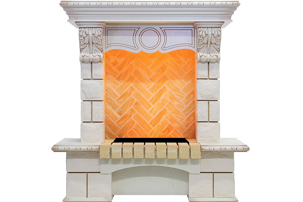 Dimplex Pierre Luxe очаг Cassette 400 NH слоновая кость/шампань_6