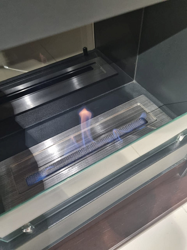 Каминокомплект Firezo Adatto Коричневый (выставочный образец)_4